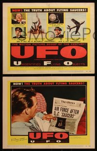 6p0831 UFO 8 LCs 1956 the truth about unidentified flying objects & flying saucers!