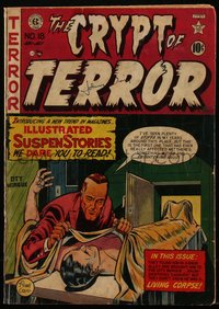 6s0002 CRYPT OF TERROR #18 comic book June 1950 art by Johnny Craig, Harvey Kurtzman, Wally Wood