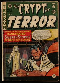 6s0003 CRYPT OF TERROR #19 comic book August 1950 art by Johnny Craig, Graham Ingels, Al Feldstein