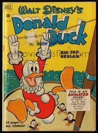 6s0450 FOUR COLOR COMICS #300 comic book November 1950 Walt Disney's Donald Duck in Big-Top Bedlam!