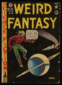 6s0085 WEIRD FANTASY #16 comic book Nov 1950 art by Al Feldstein, Wally Wood, Harvey Kurtzman, Kamen