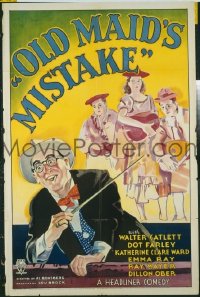 OLD MAID'S MISTAKE 1sheet
