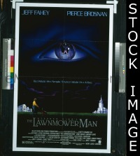#700 LAWNMOWER MAN DS 1sh '92 Pierce Brosnan 