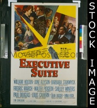 #090 EXECUTIVE SUITE 1sh 54 Holden, Stanwyck 
