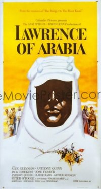 #269 LAWRENCE OF ARABIA 3sh '62 Peter O'Toole