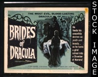 #034 BRIDES OF DRACULA TC '60 Hammer, Cushing 
