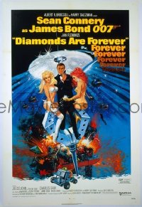 #7482 DIAMONDS ARE FOREVER 1sh '71 Connery