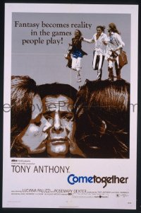 #097 COMETOGETHER 1sh '71 Tony Anthony 