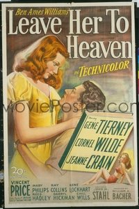 101 LEAVE HER TO HEAVEN 1sheet