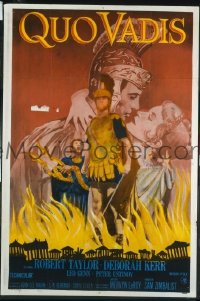 #134 QUO VADIS Argentinean poster '51 Taylor 