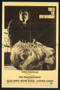 P294 BROTHERHOOD one-sheet movie poster '68 Kirk Douglas, Cord
