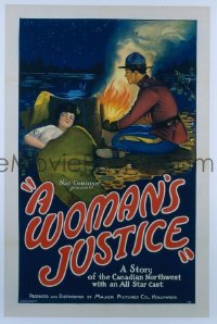WOMAN'S JUSTICE 1sheet