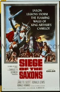 #479 SIEGE OF THE SAXONS 1sh '63 King Arthur! 