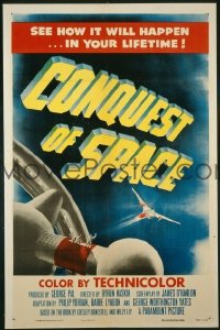 CONQUEST OF SPACE 1sheet