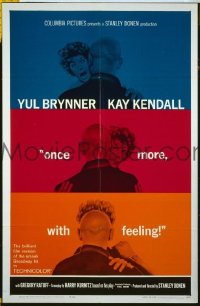 #395 ONCE MORE WITH FEELING 1sh '60 Brynner 