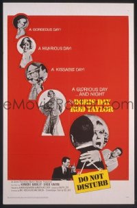A298 DO NOT DISTURB one-sheet movie poster '65 Doris Day, Rod Taylor