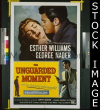 #9915 UNGUARDED MOMENT 1sh 56 Esther Williams 
