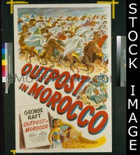 OUTPOST IN MOROCCO 1sheet