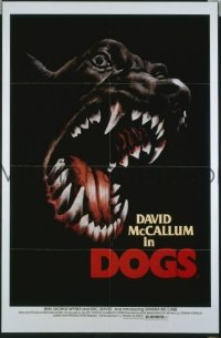 #7568 DOGS 1sh '76 killer dobermans! 