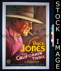 #005 CALIFORNIA TRAIL 1sh '33 Buck Jones 