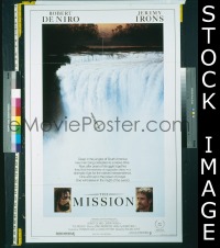 #8008 MISSION 1sh '86 De Niro, Irons 