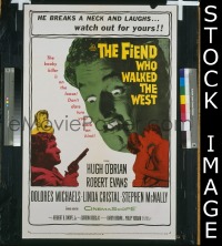 #1235 FIEND WHO WALKED THE WEST 1sh '58 