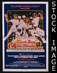 #7392 CAN'T STOP THE MUSIC 1sh80VillagePeople 