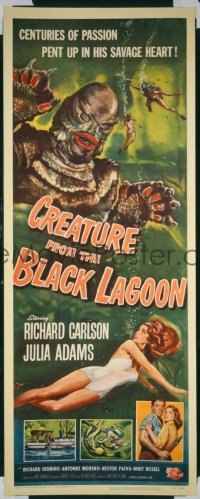 CREATURE FROM THE BLACK LAGOON insert