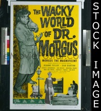 #522 WACKY WORLD OF DR MORGUS 1sh '62 