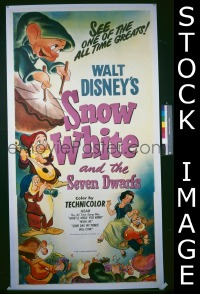 #131 SNOW WHITE & THE 7 DWARFS 3sh R51 Disney 