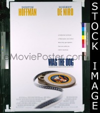 #2885 WAG THE DOG DS 1sh '97 Hoffman, De Niro
