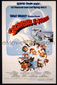 #8298 SNOWBALL EXPRESS 1sh '72 Disney, Jones