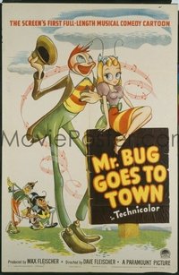 090 MR. BUG GOES TO TOWN linen 1sheet