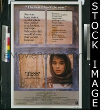 Q714 TESS one-sheet movie poster '81 Roman Polanski, Kinski