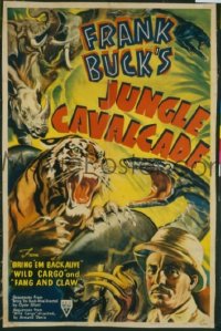 #7919 JUNGLE CAVALCADE 1sh '41 Frank Buck 