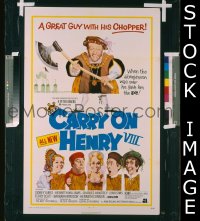 #076 CARRY ON HENRY 8 1sh '72 English sex! 