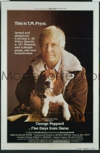 #3035 5 DAYS FROM HOME 1sh '78 George Peppard