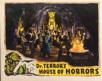 #105 DR TERROR'S HOUSE OF HORRORS #8 lobby card '43 cat idol!!
