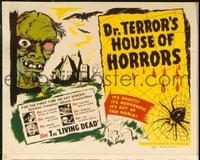 #098 DR TERROR'S HOUSE OF HORRORS title lobby card '43 horror!!