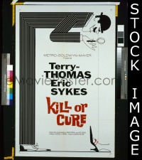 #1617 KILL OR CURE 1sh '62 Thomas, Sykes 