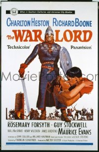 #1967 WAR LORD 1sh '65 Charlton Heston 