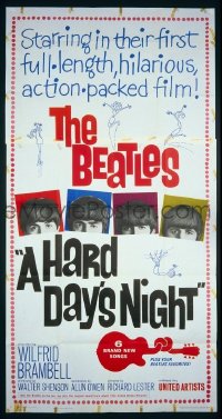 #7804 HARD DAY'S NIGHT 3sh '64 The Beatles 