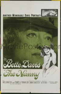 #8063 NANNY 1sh '65 Bette Davis