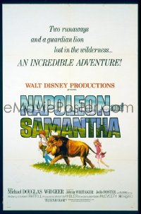 #381 NAPOLEON & SAMANTHA 1sh '72 Disney 
