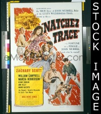 #384 NATCHEZ TRACE 1sh '59 Zachary Scott 
