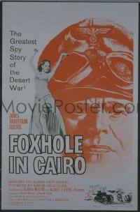 #1202 FOXHOLE IN CAIRO 1sh '61 Justice 