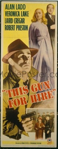 072 THIS GUN FOR HIRE ('42) R45 insert