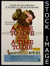 TIME TO LOVE & A TIME TO DIE 1sheet