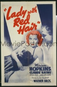 #326 LADY WITH RED HAIR 1sh '40 Hopkins 