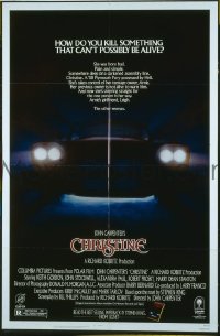 P378 CHRISTINE one-sheet movie poster '83 Stephen King